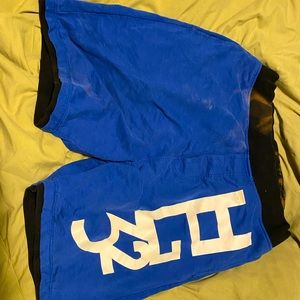 Hustle Gang  Shorts Blue XL